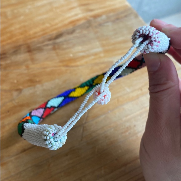 Beaded choker necklace Multicolor - Picture 5 of 5